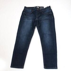 NWT Girls Denim Jeggings size 12 1/2  Dark Blue